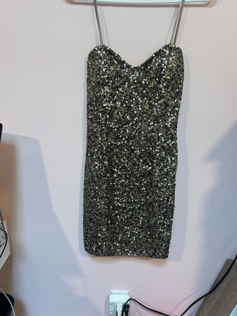 Adrianna Pappell Shimmery Mini Dress *Size 8*